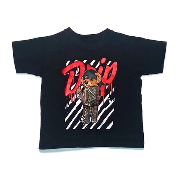 Take That! Other - Drip Toddler Boys' Graffiti Bear short Sleeve T-Shirt